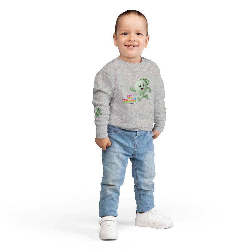 Playful Toddler Sweatshirt with Fun Character Design, Kids Sweatshirt, Cute Toddler Clothes, Gift for Kids, Cozy Toddler Wear, [...]
