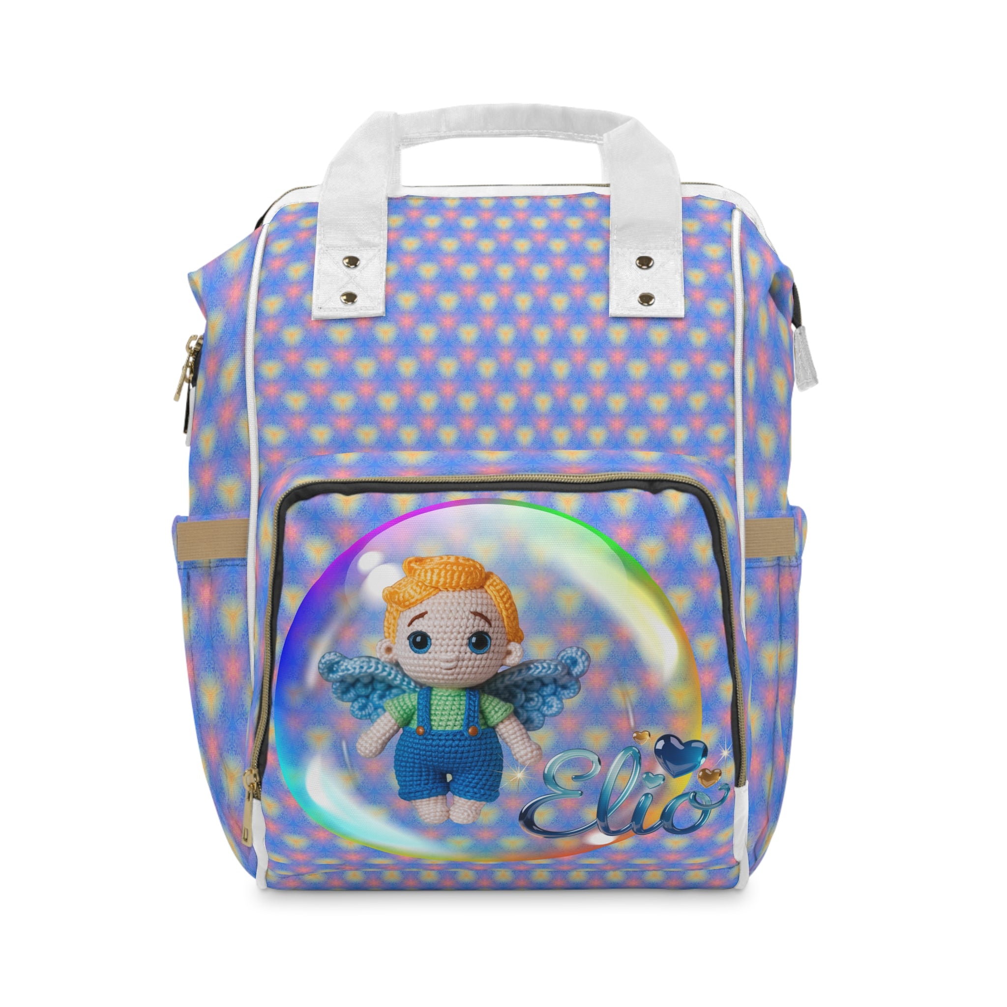 Colorful Kids' Diaper Backpack | Multifunctional Baby Bag for Parents, Trendy Diaper Bag, Stylish Baby Gear, Perfect for Baby Showers [...]