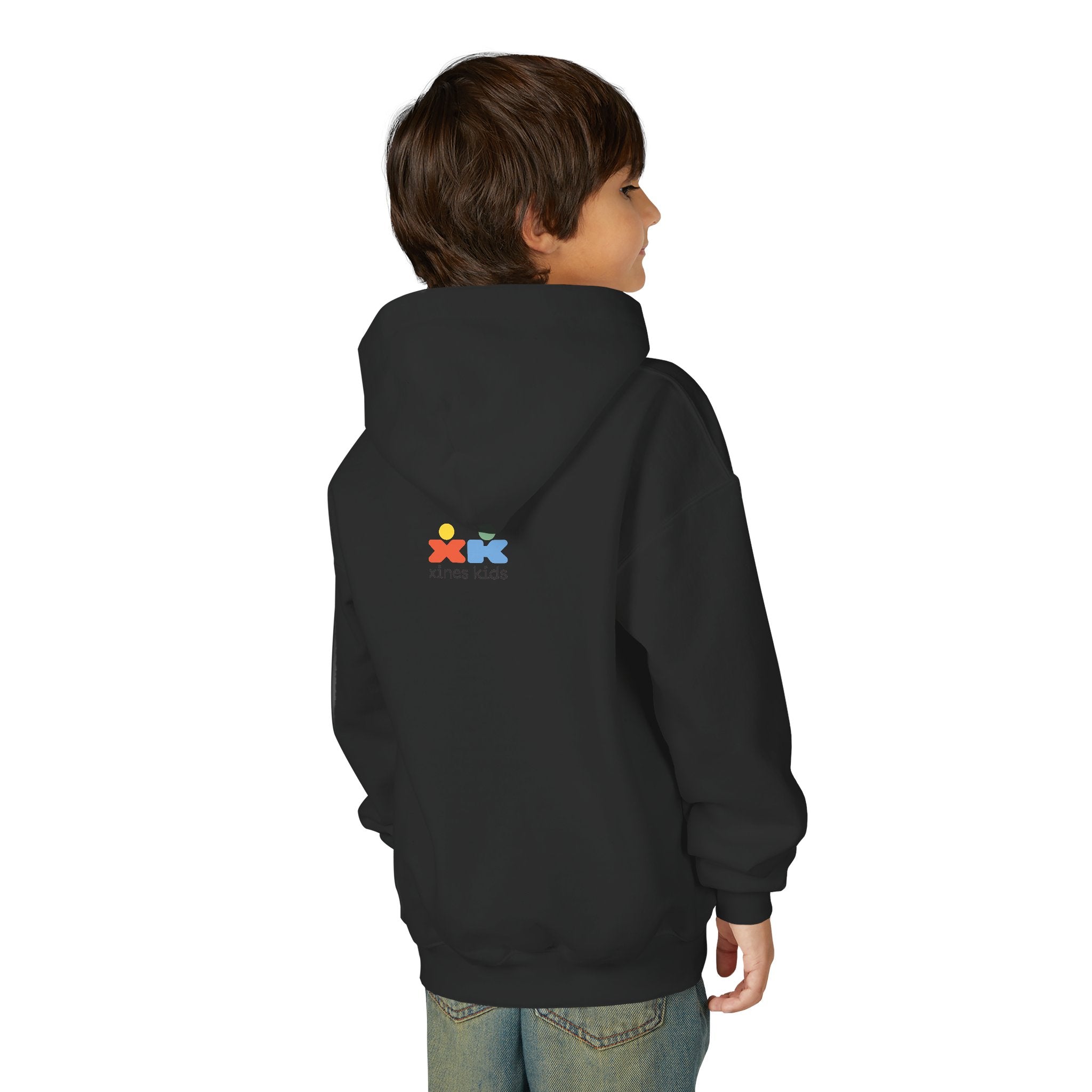 Youth Floral Customizable Hoodie, Cozy Sweatshirt for Boys and Girls, Perfect Gift for Kids, Louie, Teenage Birthdays, Celebrations, [...]