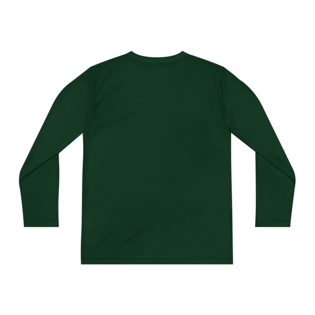 Colorful Peace & Love Youth Long Sleeve Tee, Fun Gift for Kids, Summer Camps, Family Gatherings, Birthdays, Everyday Wear