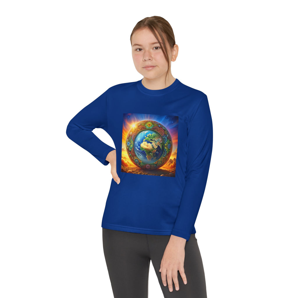 Youth Earth-Inspired Long Sleeve Shirt