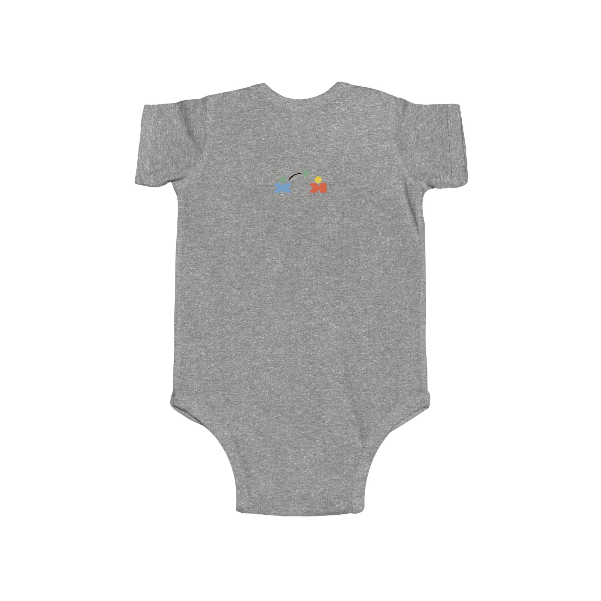 Pink Bow Baby Bodysuit, Cute Infant Onesie,