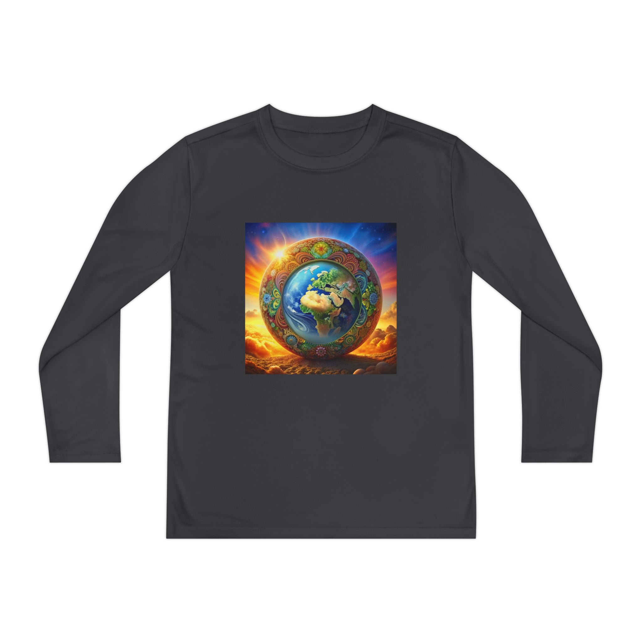 Youth Earth-Inspired Long Sleeve Shirt