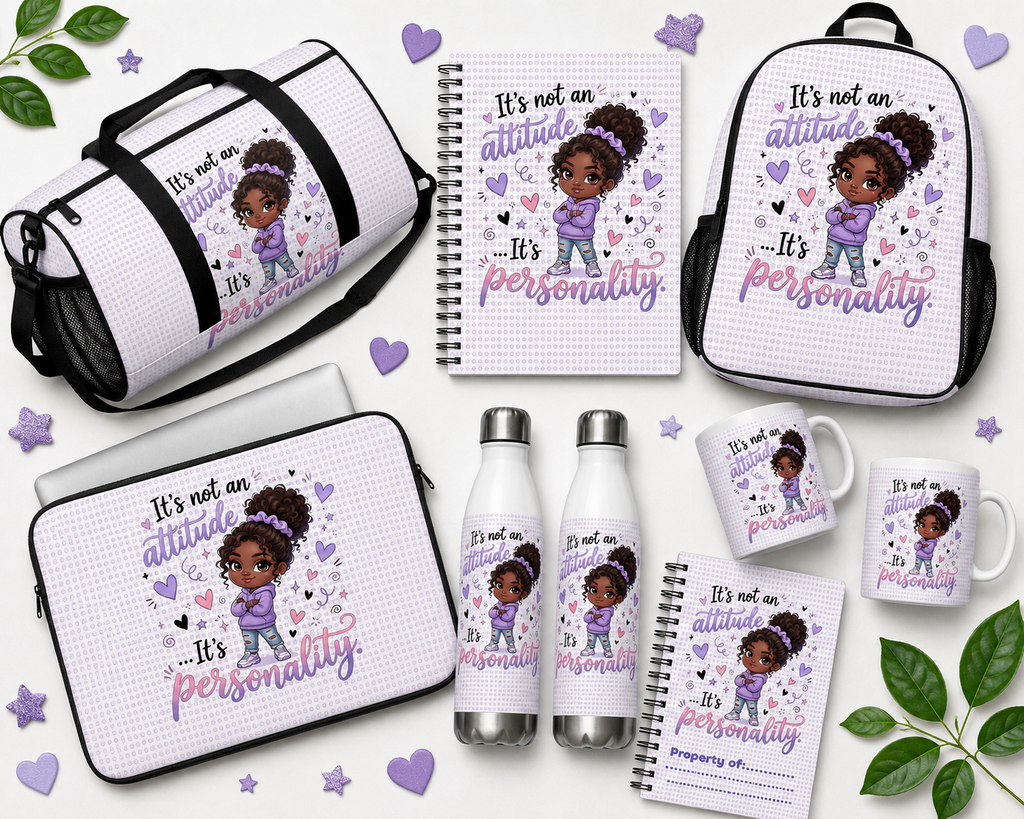 It's Not An Attitude, It's Personality – Drawstring Bag | McXinetje-McXine