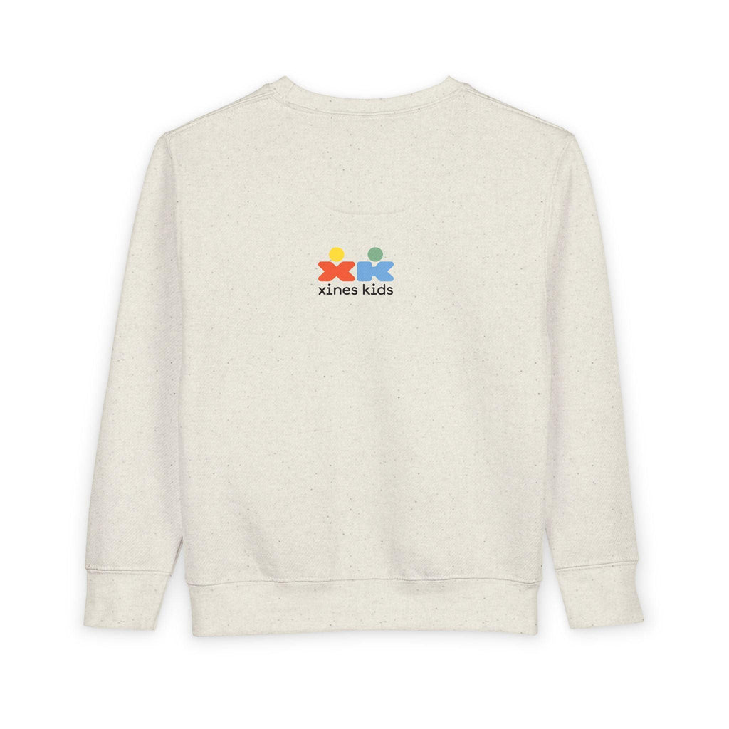 Personalized Toddler Sweatshirt – Custom Name | Retro Cars & Flowers Design | Soft Cotton-Poly | McXinetje-McXine