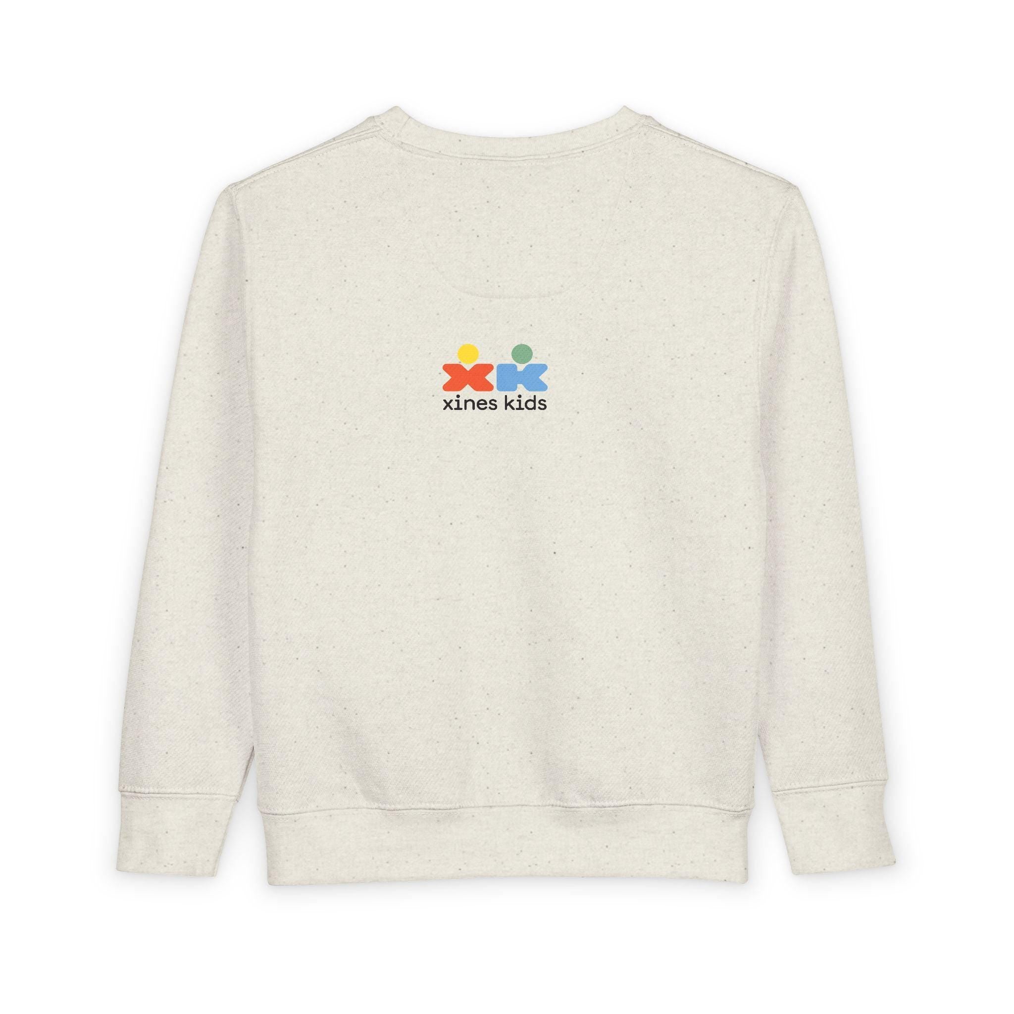 Personalized Toddler Sweatshirt – Custom Name | Retro Cars & Flowers Design | Soft Cotton-Poly | McXinetje-McXine