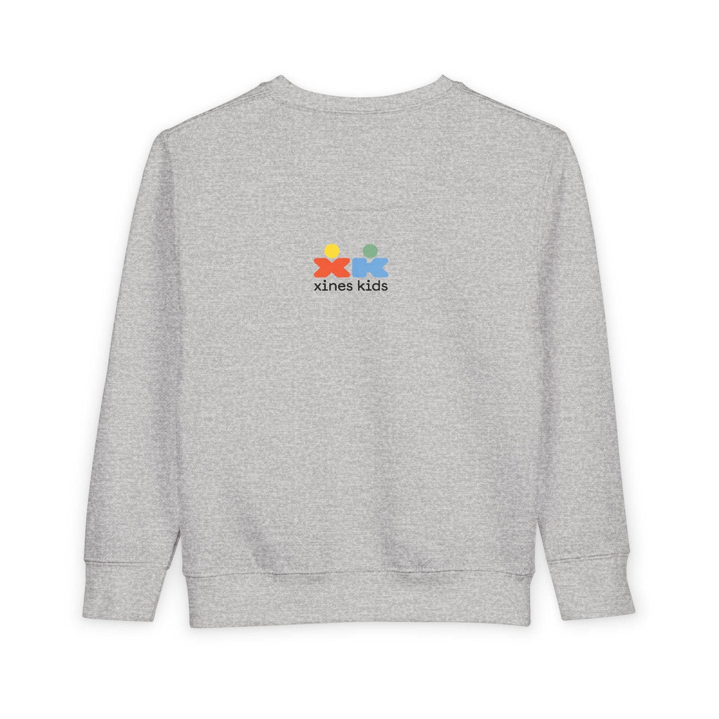 Personalized Toddler Sweatshirt – Custom Name | Retro Cars & Flowers Design | Soft Cotton-Poly | McXinetje-McXine