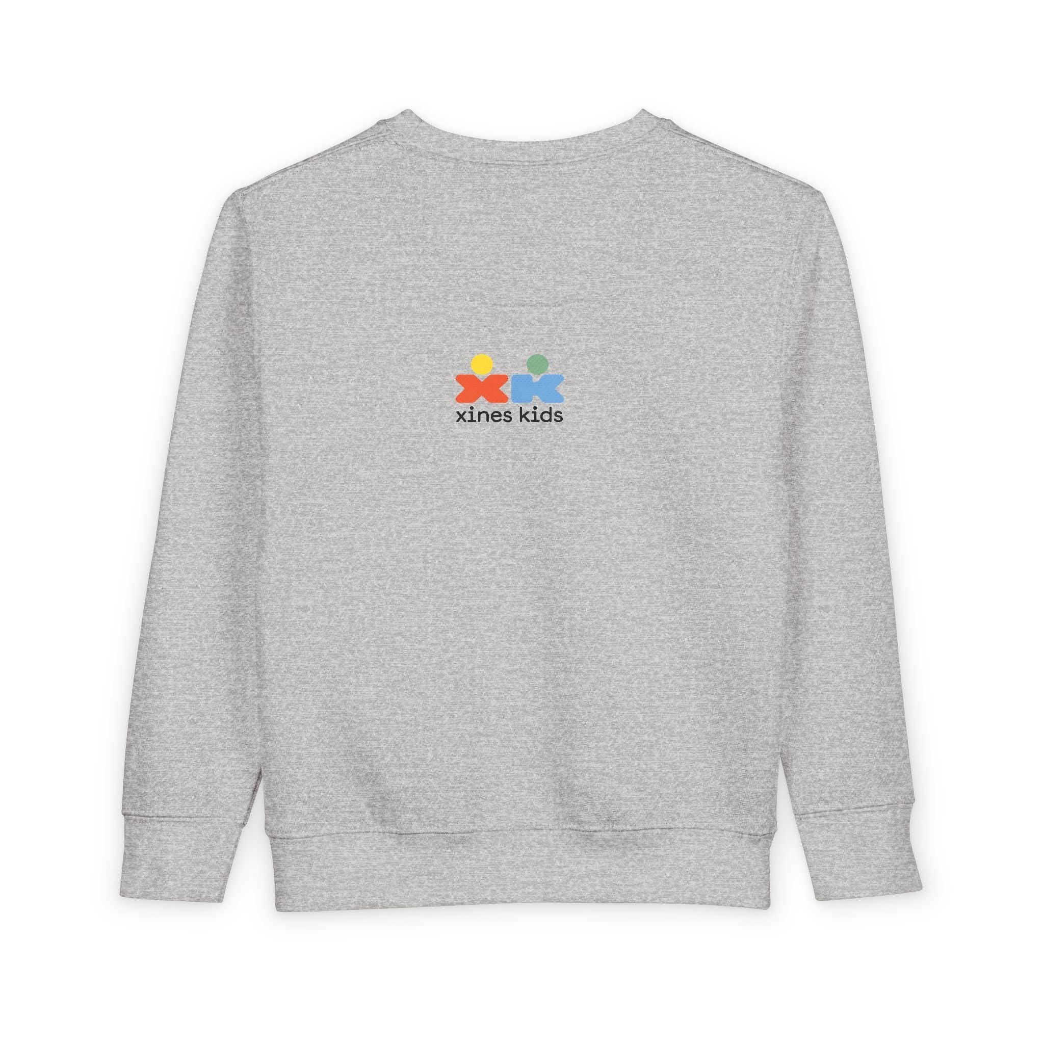 Personalized Toddler Sweatshirt – Custom Name | Retro Cars & Flowers Design | Soft Cotton-Poly | McXinetje-McXine