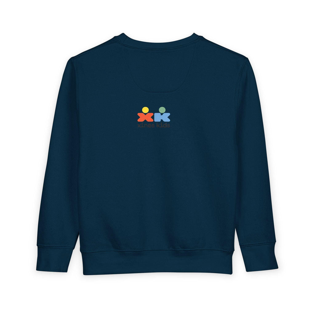 Personalized Toddler Sweatshirt – Custom Name | Retro Cars & Flowers Design | Soft Cotton-Poly | McXinetje-McXine