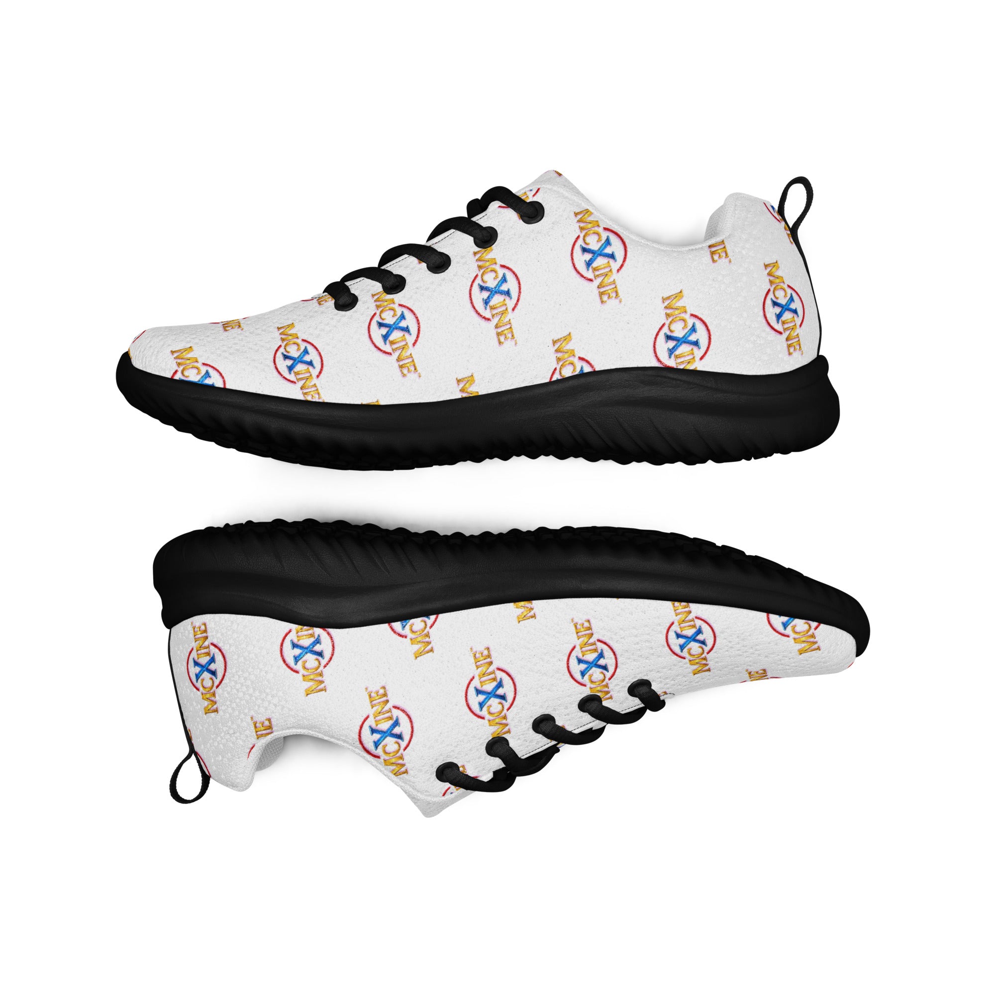 McXine Logo Women's Athletic Shoes – All-Over Print Sneakers | Back to School